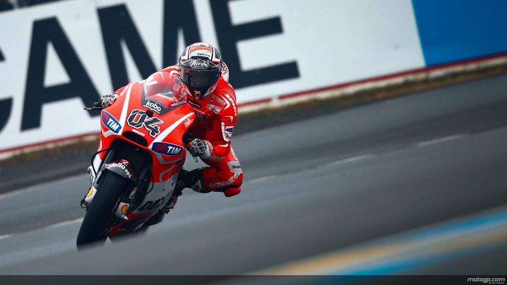 Andrea Dovizioso quedó cuarto en Le Mans
