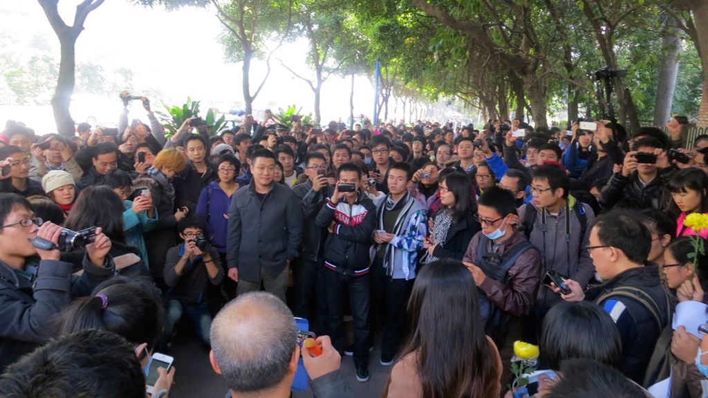 Protestas en China contra la censura