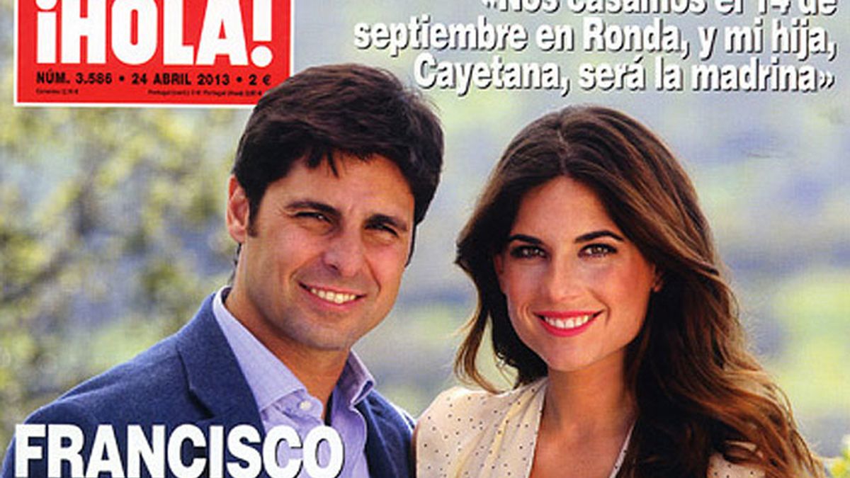Fran Rivera y Lourdes Montes anuncia su boda