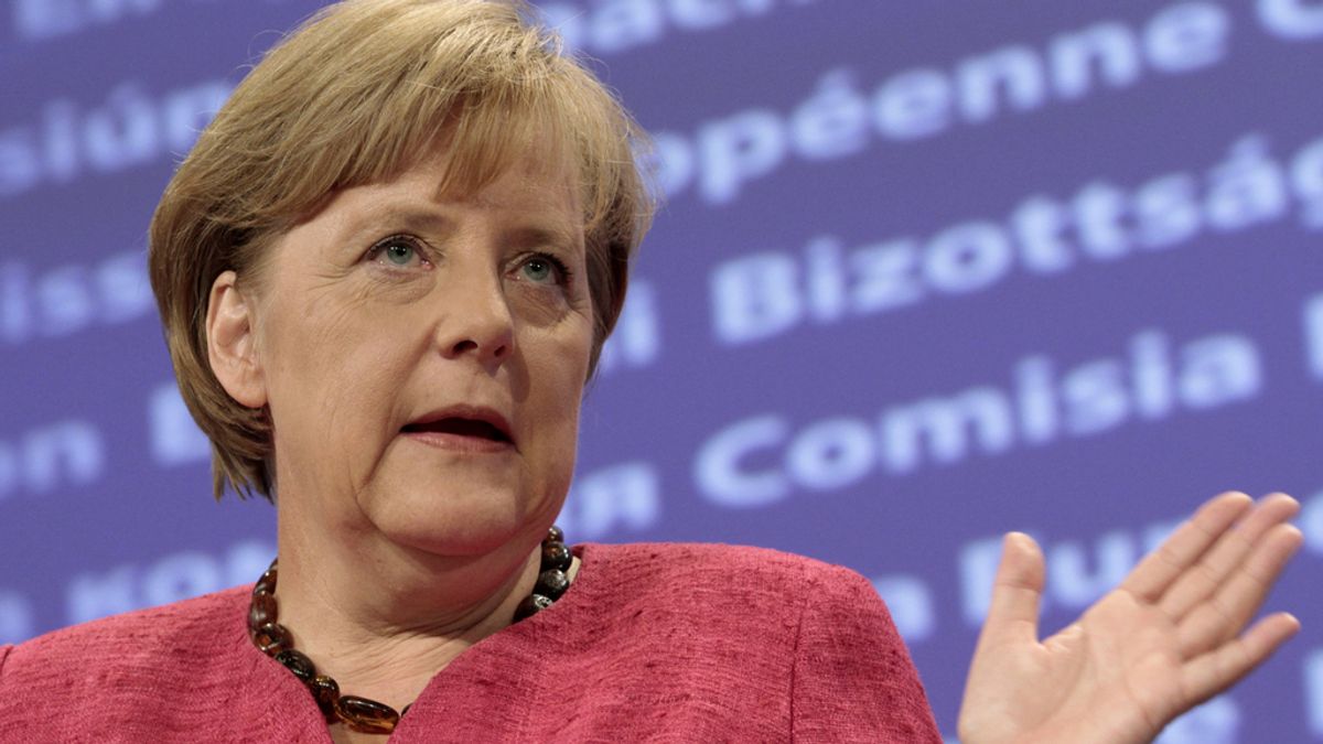 La canciller alemana, Ángela Merkel