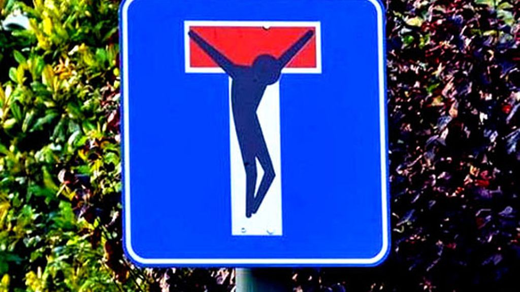 Clet Abraham utiliza la calle con un poderoso sentido estético