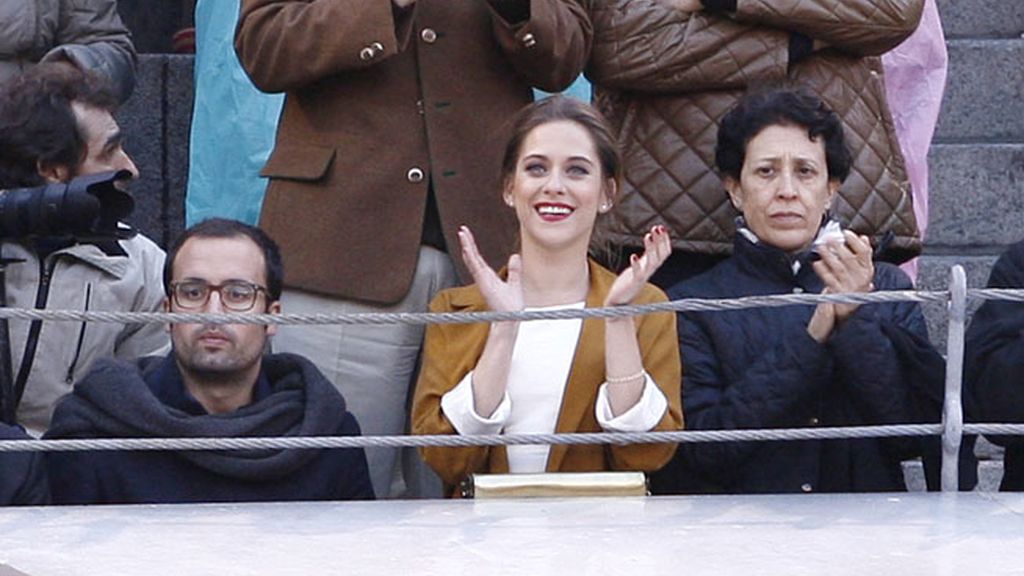 La actriz María León