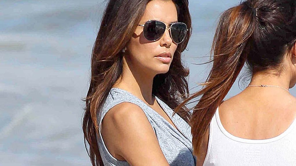 Los dos amigos estuvieron acompañados por la hija del actor