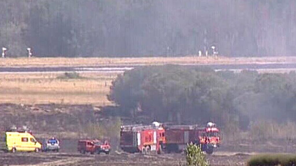 Grave accidente en Barajas