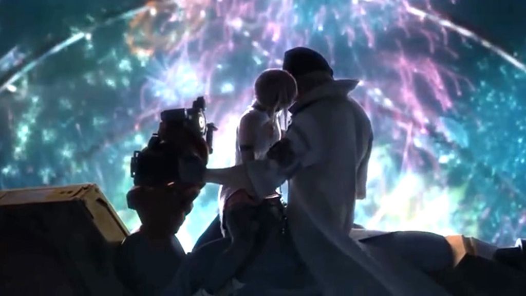 Serah y Snow (Final Fantasy XIII)