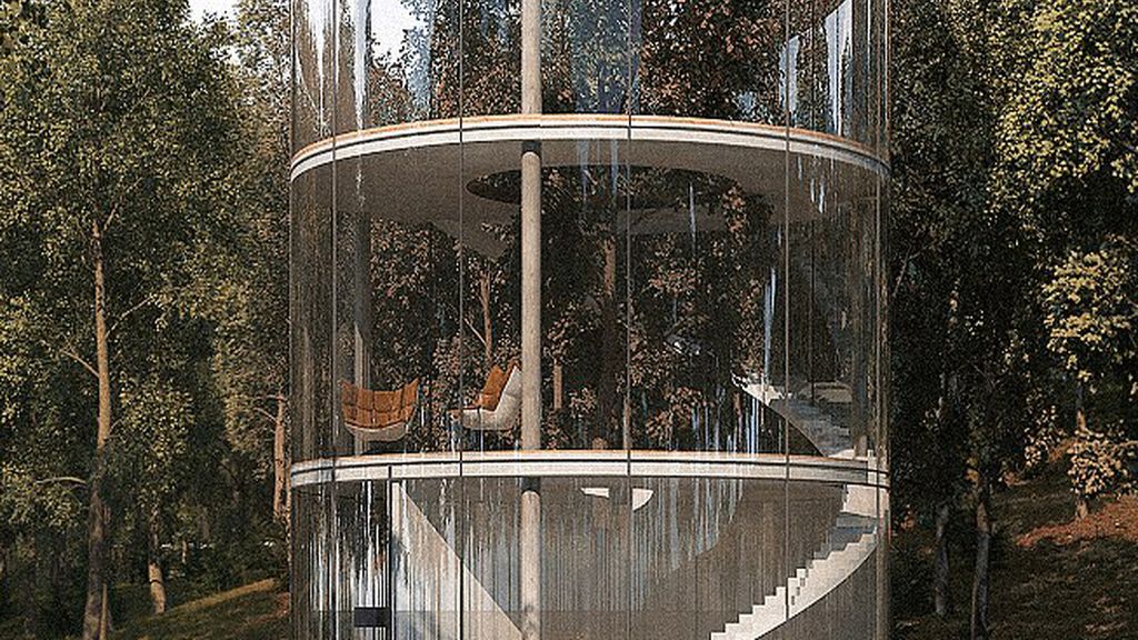 ¿Le gustaría vivir en una casa-árbol?