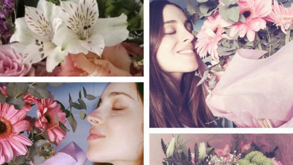 "Qué bonito es despertar con el olor de mi bebita y a flores..."