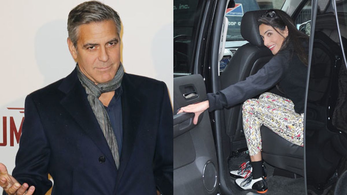 George Clooney se ha comprometido con la abogada Amal Alamuddin