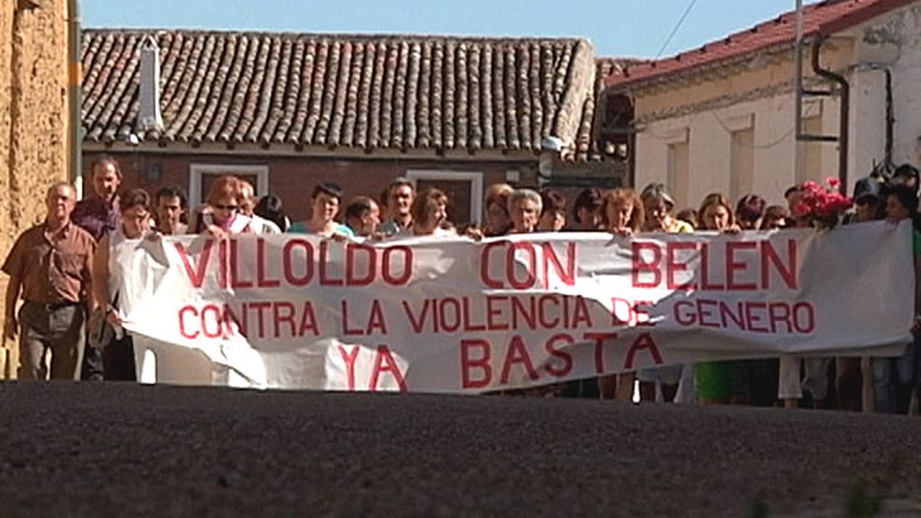 Manifestación en contra de la violencia de género