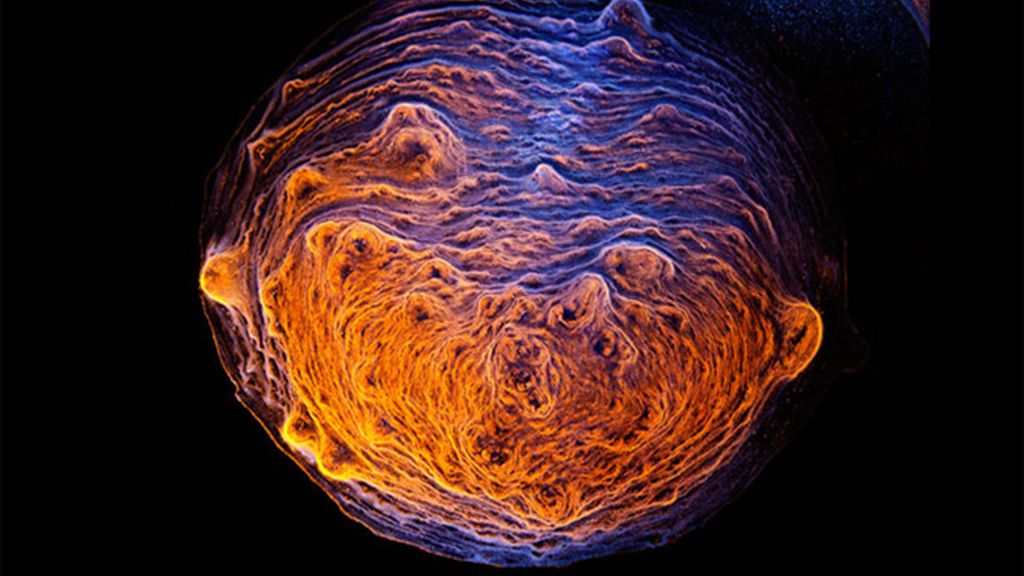 El fotógrafo Ernie Button crea imágenes similares a universos exteriores