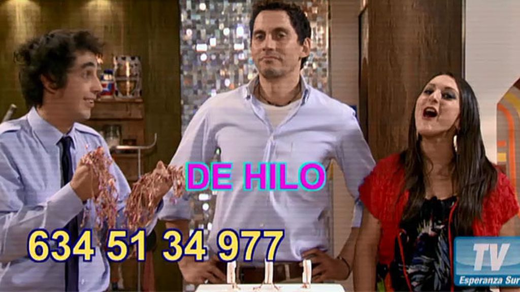 Luisma, Macu y Barajas crean las pulseras de la felicidad