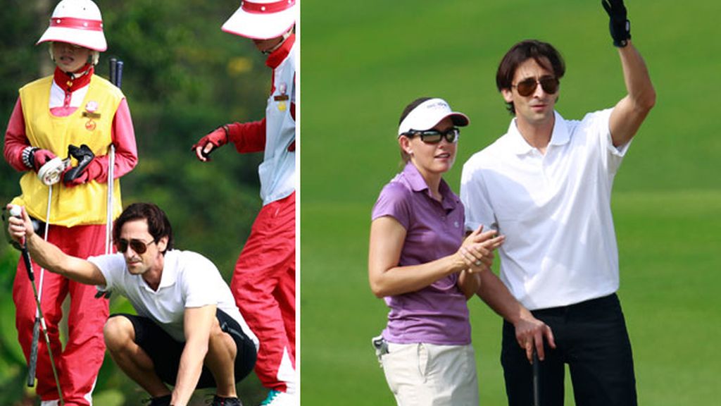 Adrien Brody se asegura de su golpe