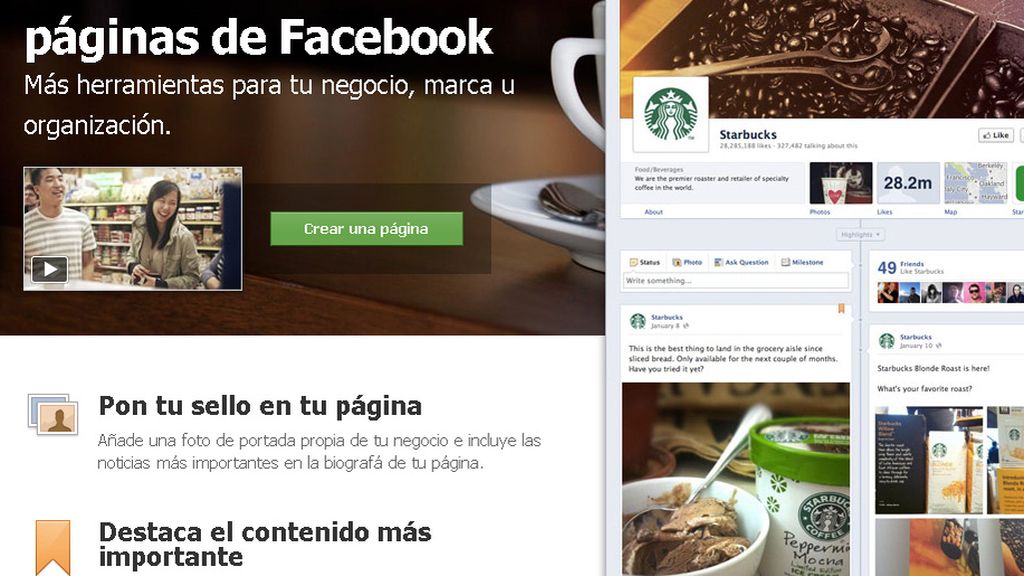 La compañía asegura que esta opción "permite a los administradores de las Páginas realizar un mejor seguimiento de su actividad, y responder a mensajes privados de sus usuarios".