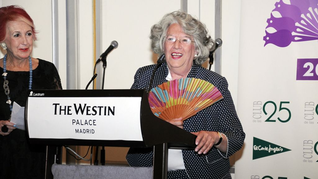 La socióloga Ángeles Durán, para quien una huelga de abuelas sería peor que una de autobuseros, fue otra de las premiadas