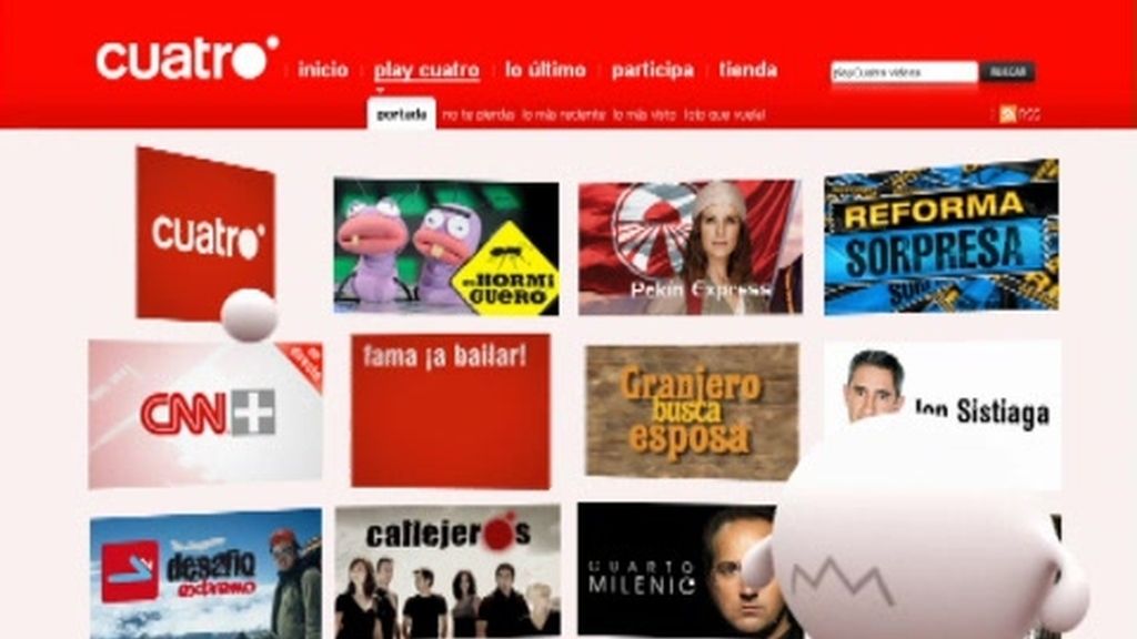 Promo Two Balls: Play Cuatro, la nueva tele de internet