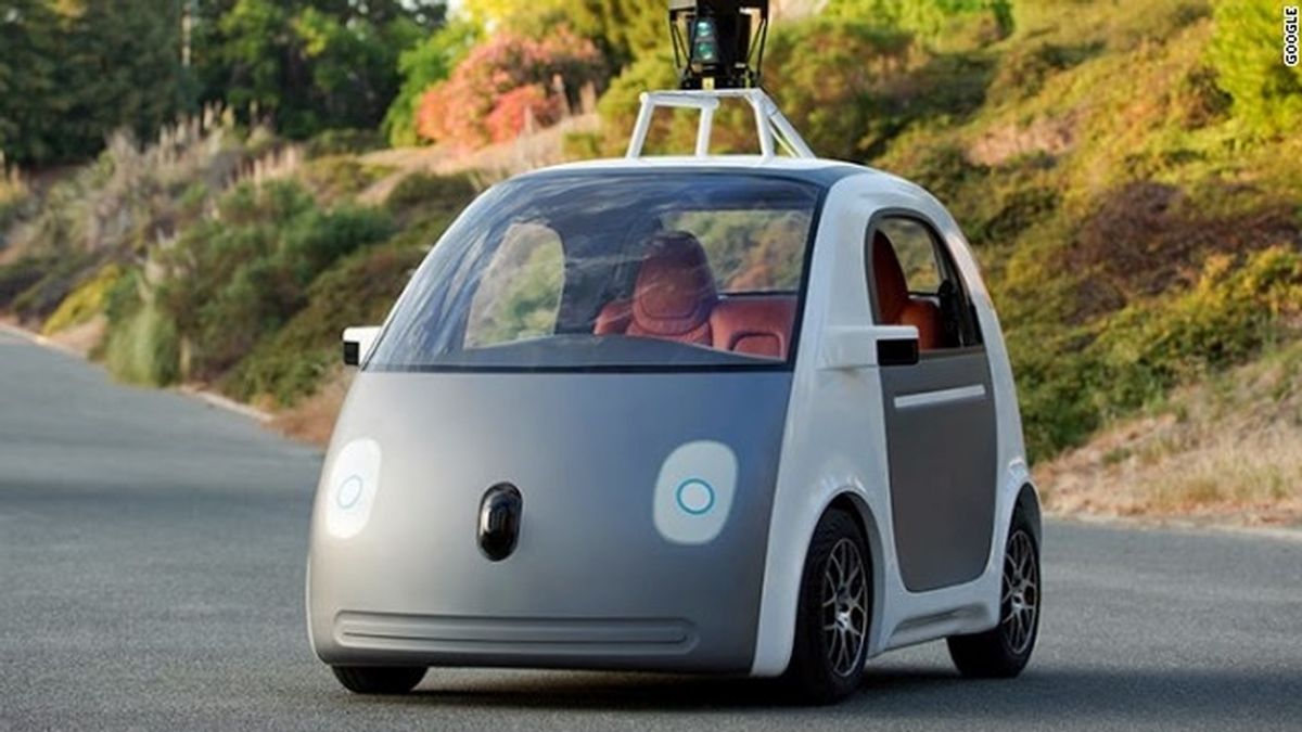 El prototipo del coche sin conductor de Google