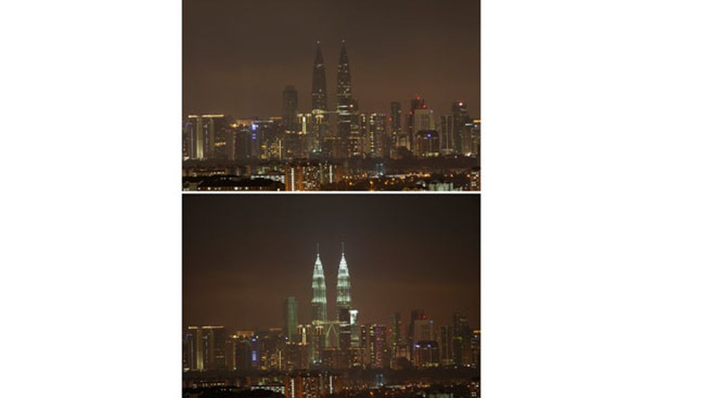 'Hora del Planeta' en Kuala Lumpur