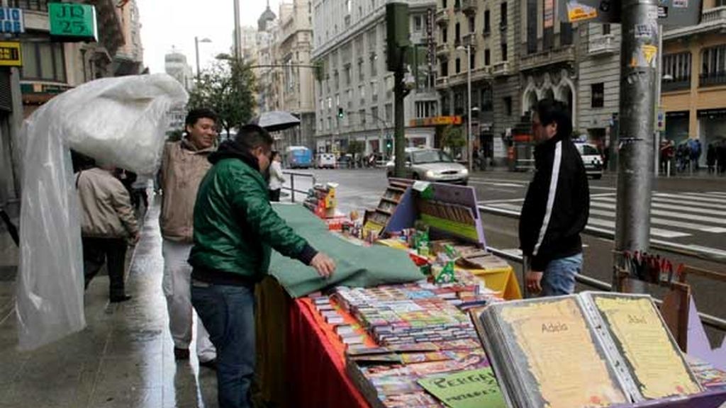 Un Día del Libro pasado por agua