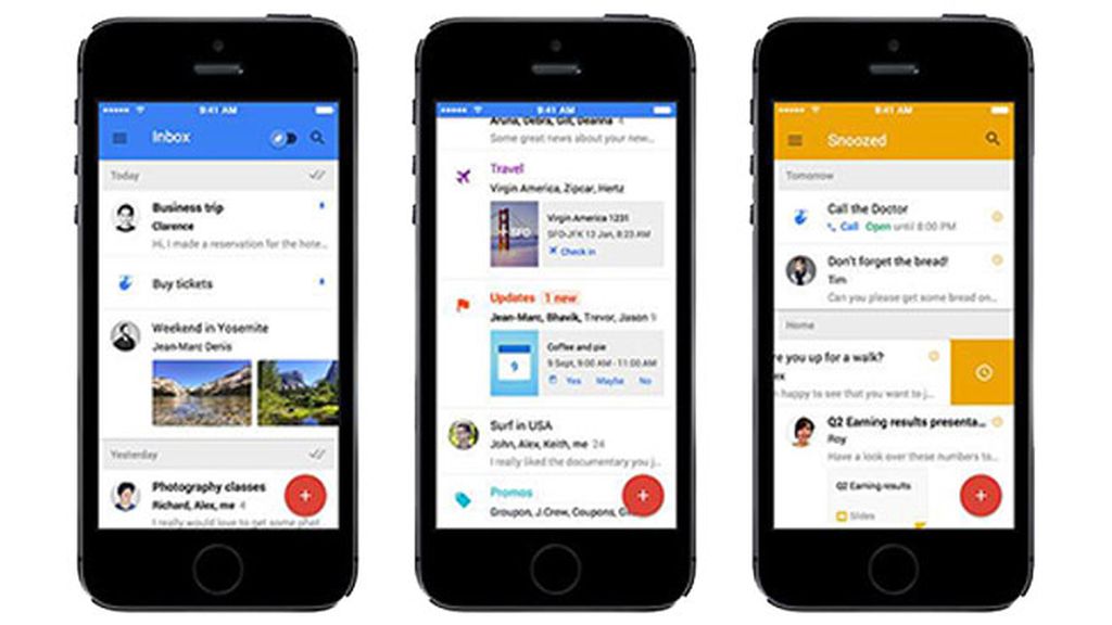 Inbox, el organizador de emails