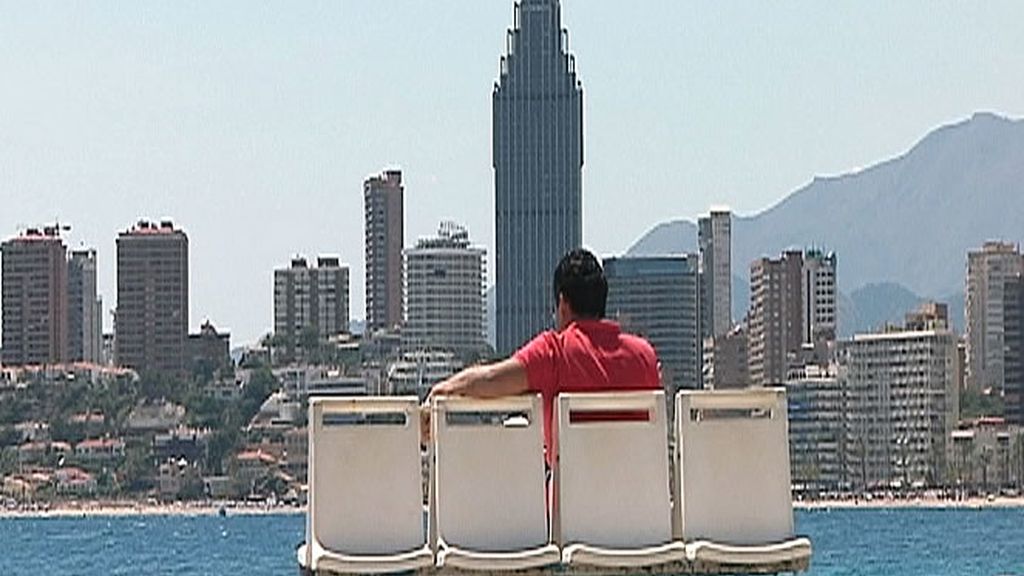 Impresionantes vistas de la ciudad de Benidorm