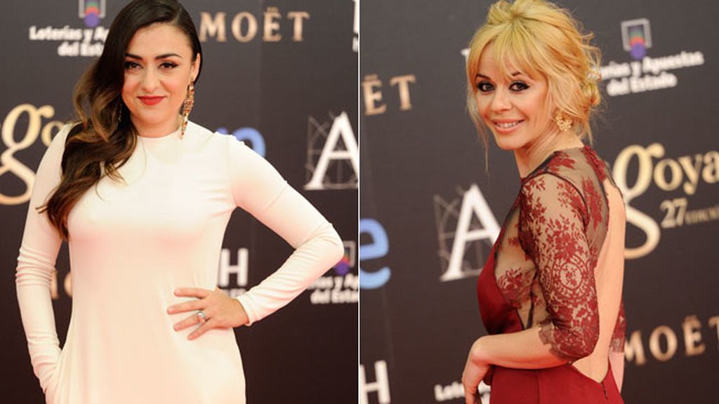Candela Peña y María Adánez