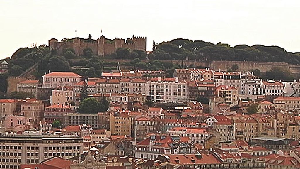 Impresionante vista de la ciudad de Lisboa