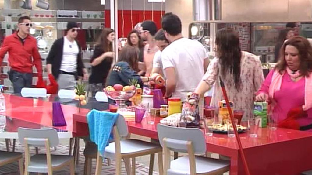 Un desayuno en pareja