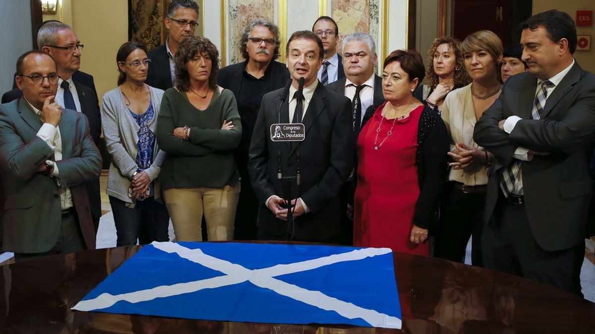 Nacionalistas e independentistas expresan su "envidia" de los escoceses