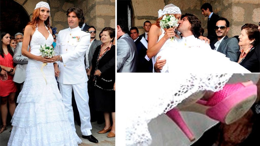 Lorena, una novia ibicenca en la sierra de Madrid