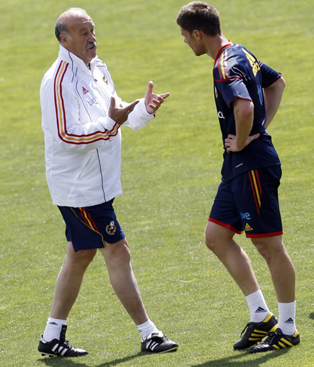 Entrenamiento de La Roja