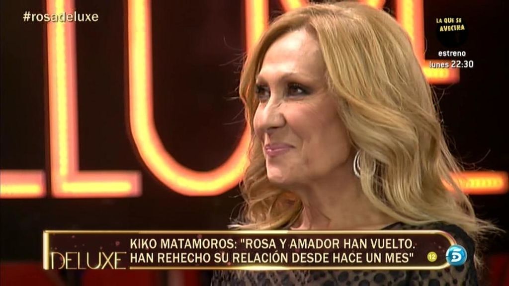 El regreso a la televisión de Rosa Benito