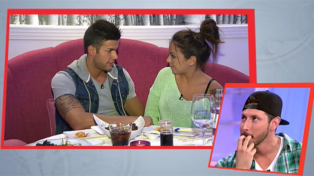 David no está cómodo en las citas con María