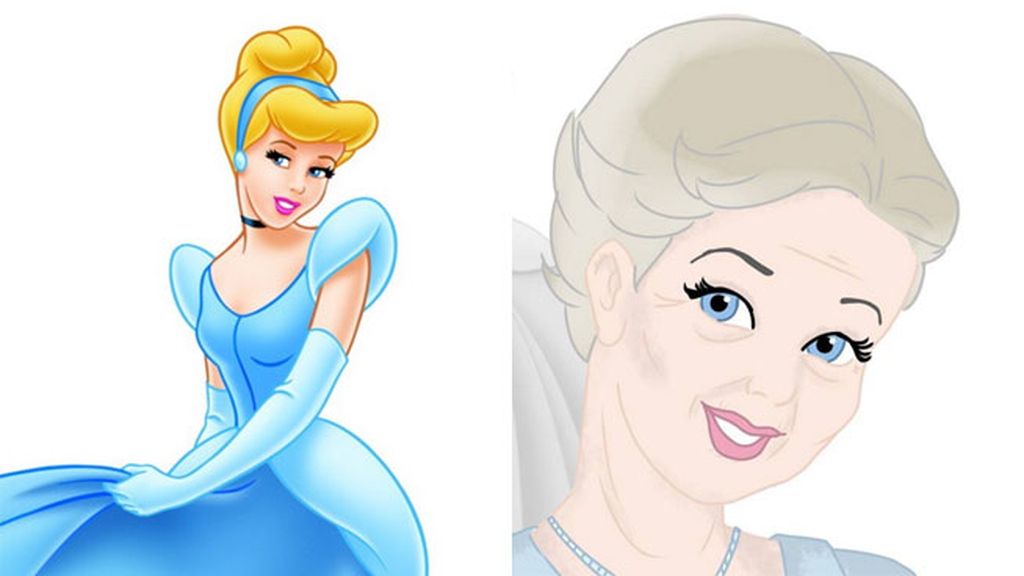 ¡Los años pasan por las princesas Disney!