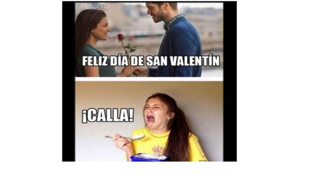 Los mejores 'memes' anti San Valentín