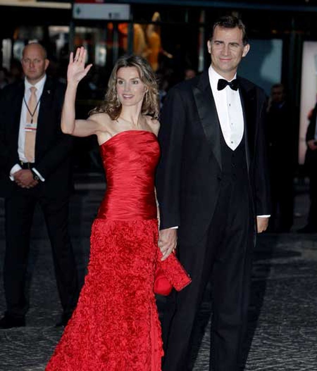 Doña Letizia, deslumbrante