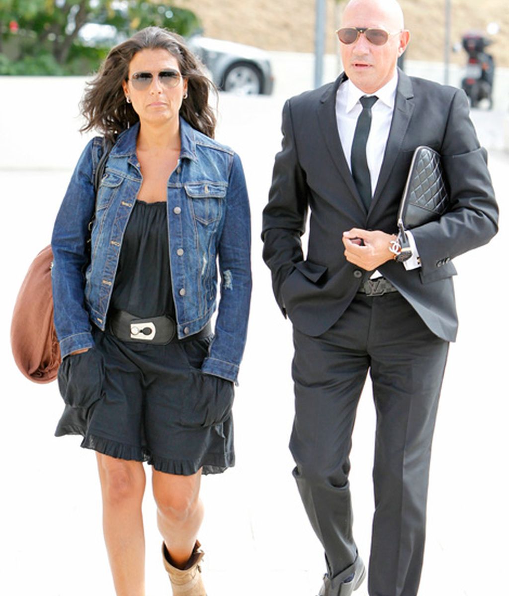 En el tanatorio de Sant Gervasi de Barcelona