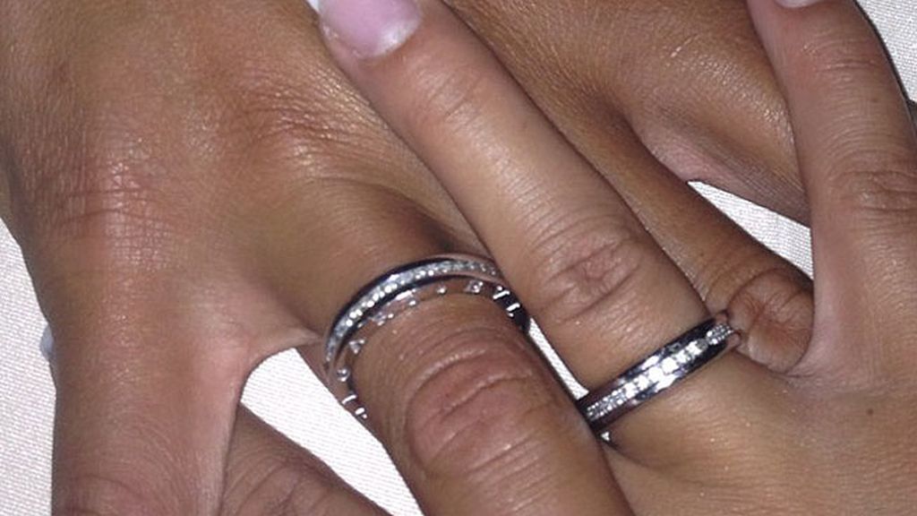 Las alianzas de boda de Tamara Gorro y Garay