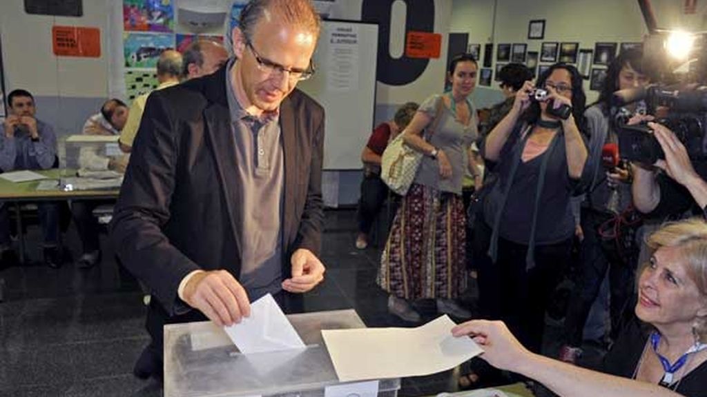 El candidato verde Ricard Gomá