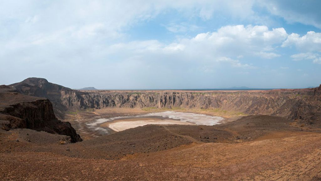 Cráter de Wahba, en Arabia Saudita.