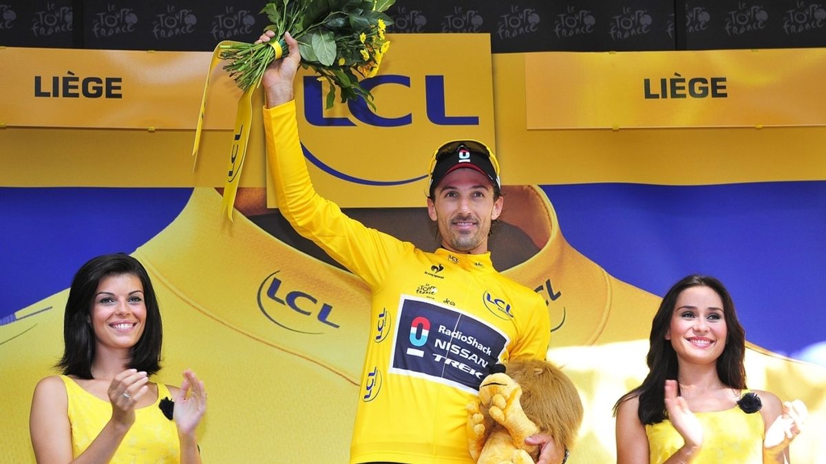 Fabian Cancellara, mallot amarillo (EFE)