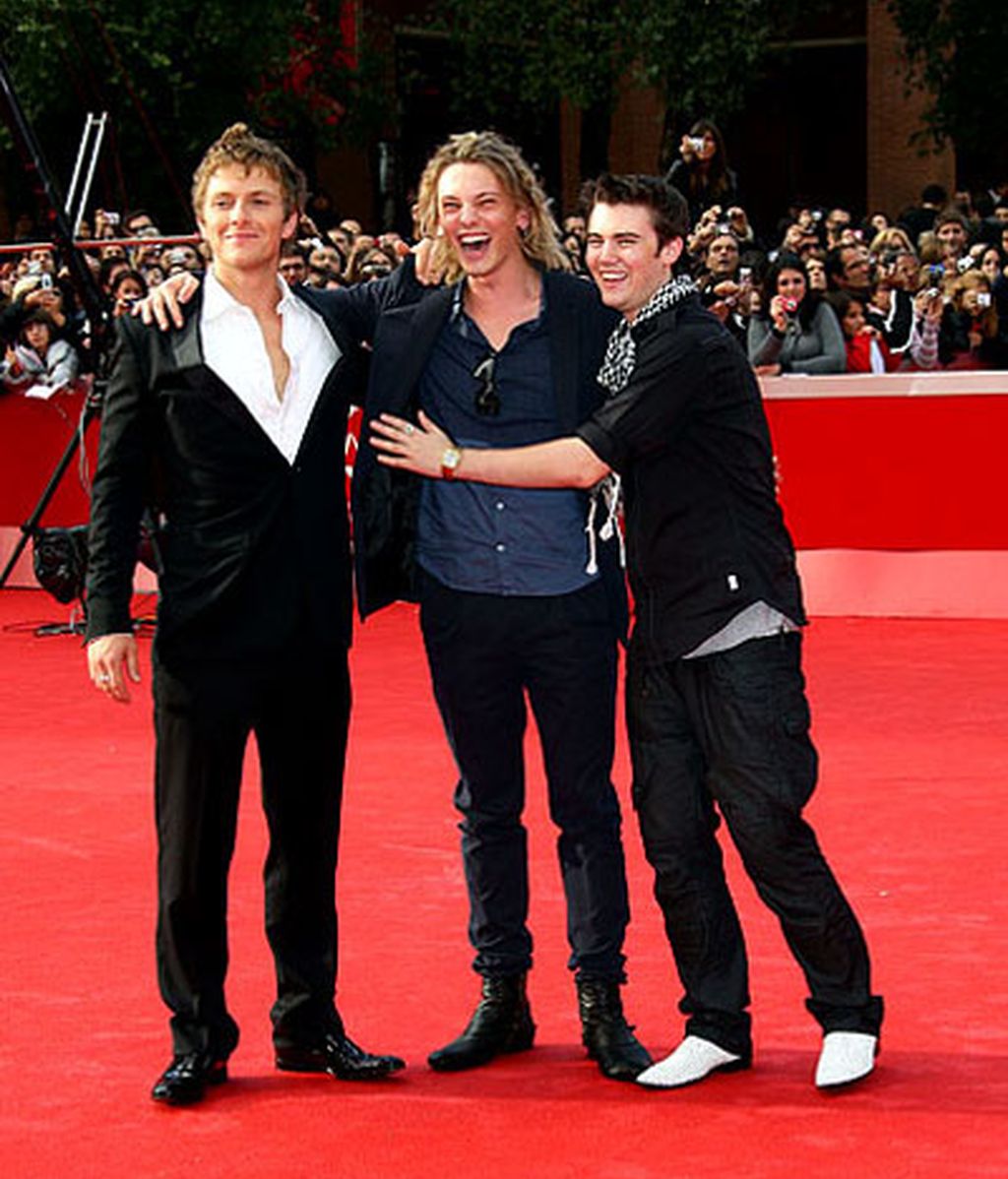 Actores de "Luna Nueva", en el Festival de CIne de Roma