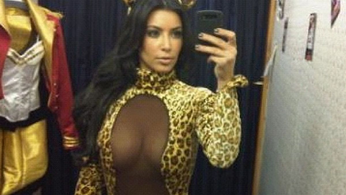 Kim Kardashian se disfrazará de leopardesa por Halloween