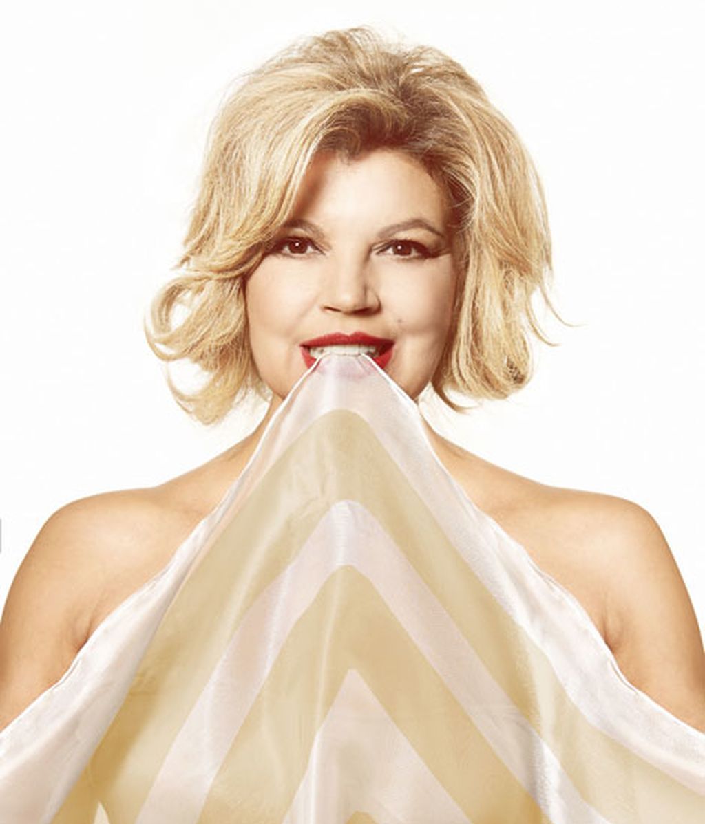 Terelu Campos como Marilyn Monroe en 'Playboy'