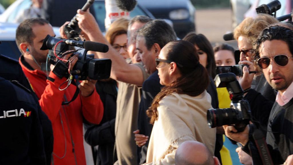 La tonadillera, la primera en llegar a la Ciudad de la Justicia