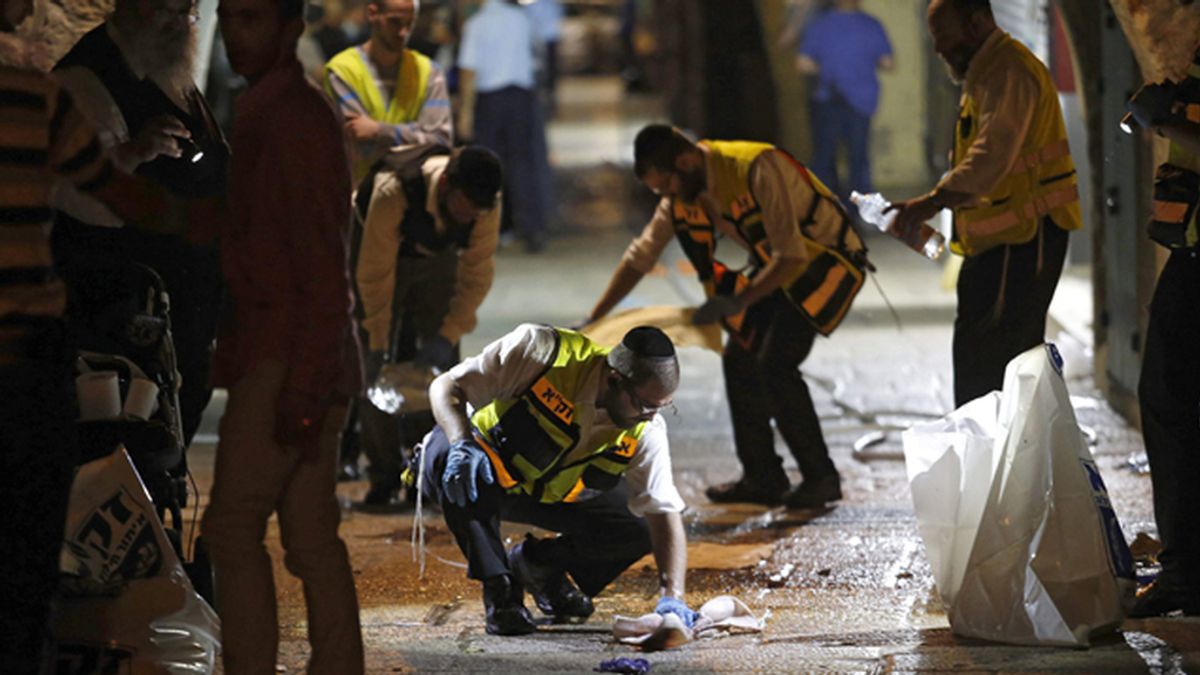 Dos israelíes muertos en un ataque de un palestino luego abatido a tiros