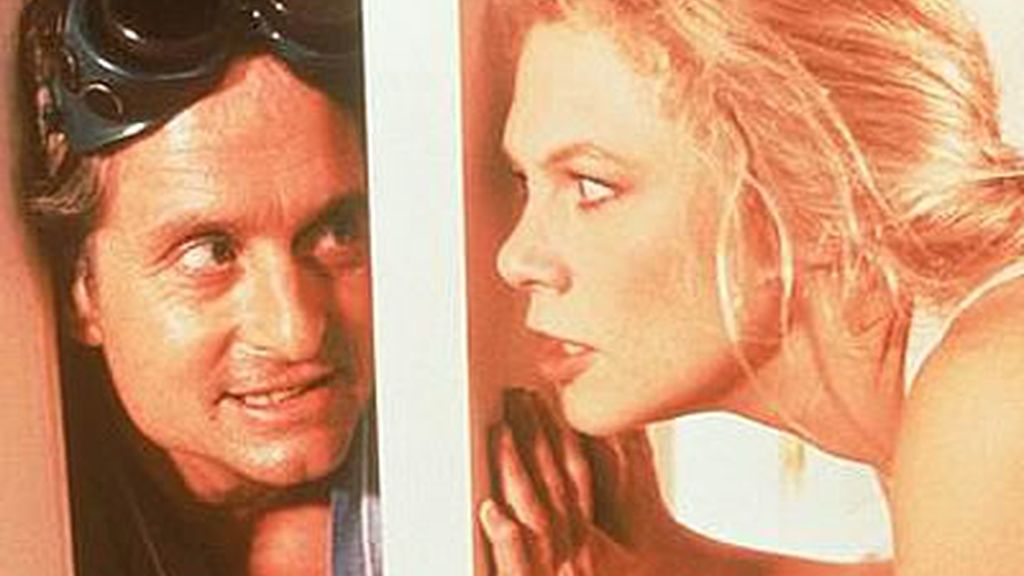 Michael Douglas y Kathleen Turner