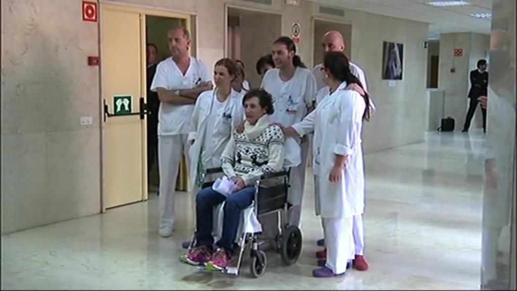 Teresa Romero sale del hospital