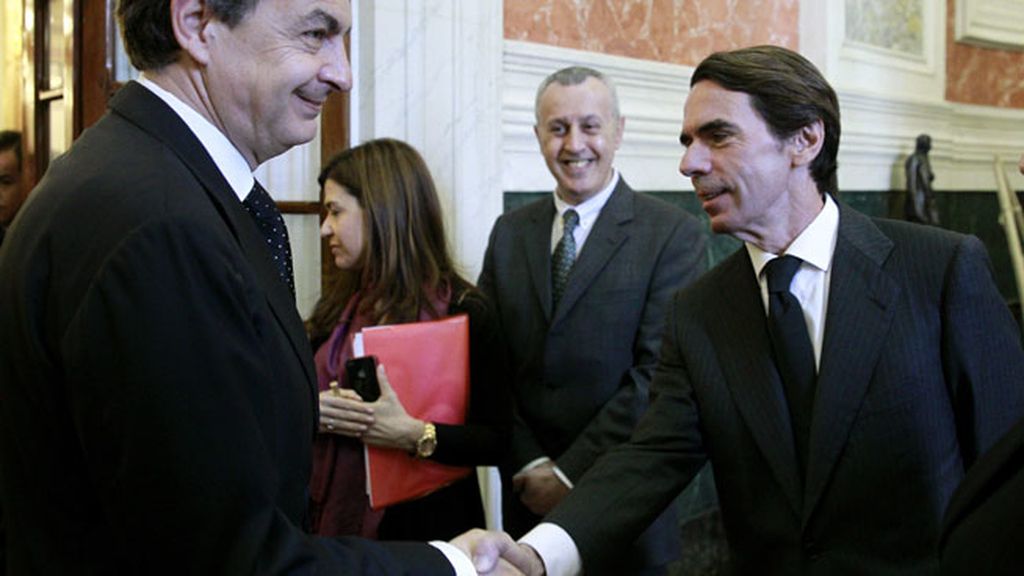 Saludo de dos expresidentes