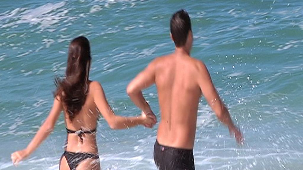 Una baño para paliar el calor