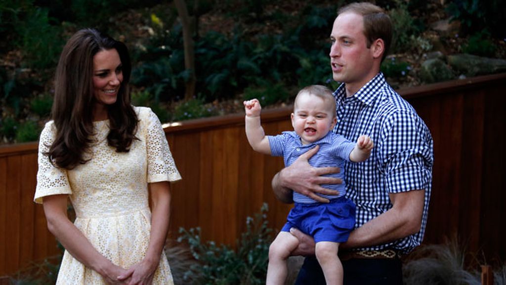 El príncipe George disfruta en el zoo de Sídney